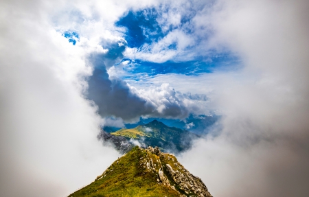 天空 云 山脉 风景高清4k壁纸3840x2160